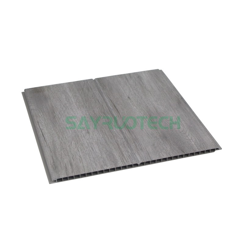 PVC-Wandpaneel mit Holzmaserung für Badezimmer, Küche, Wohnzimmer, Innendekoration - SAYRUOTECH