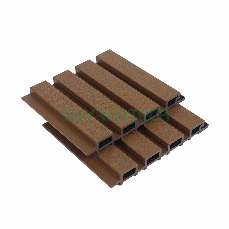 outdoor weather-proof hollow wpc wall cladding